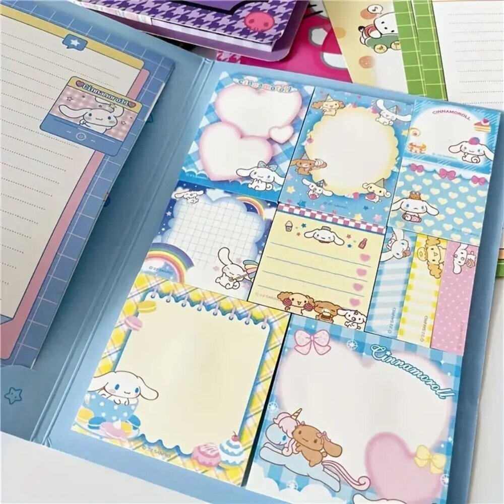 #FAM-070 Hello Kitty NoteBook Notepad Sticky Note Book - You Choose - Picture 8 of 9